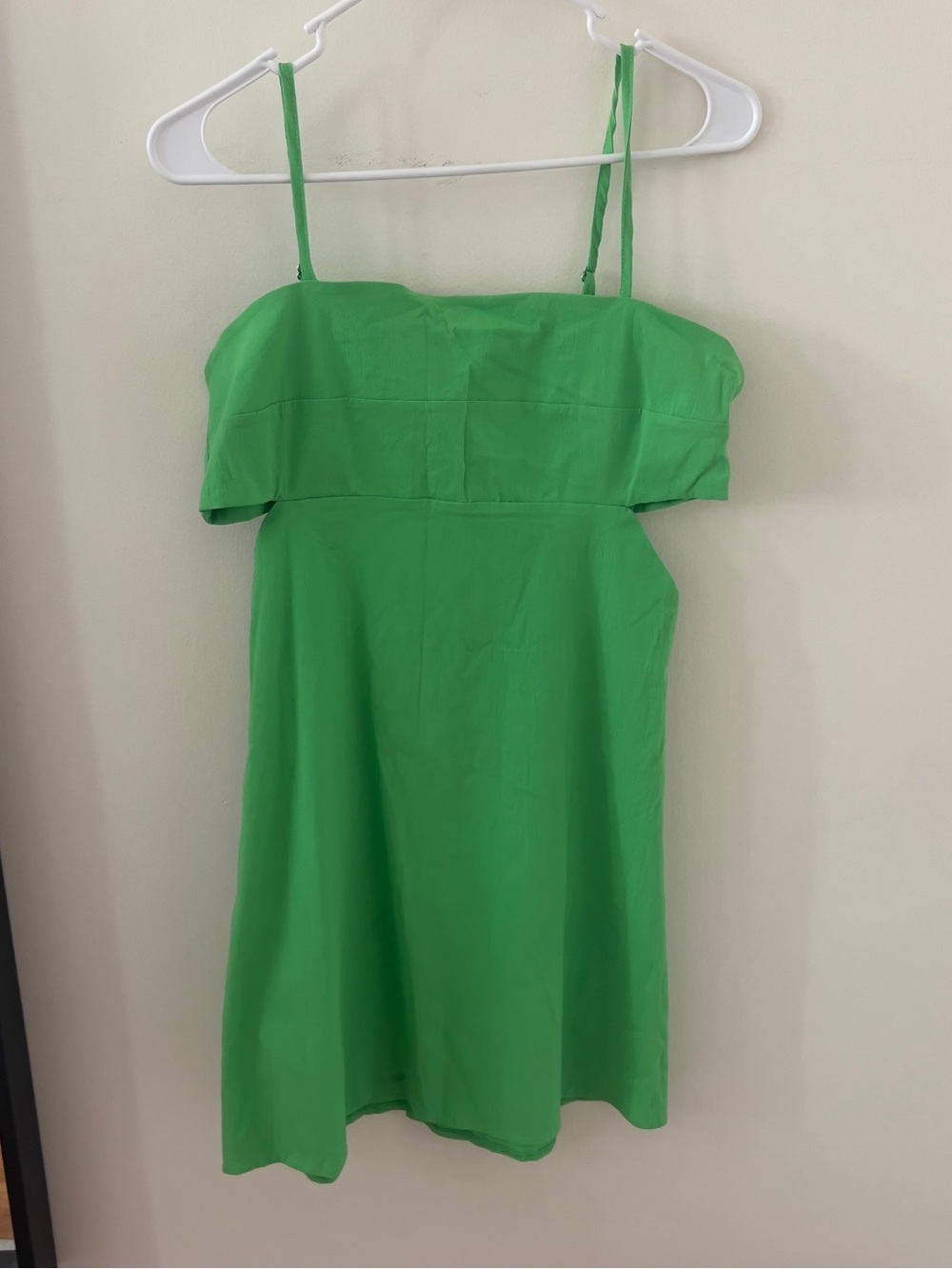 Nasty Gal Green Cutout Dress